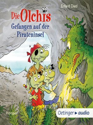 cover image of Die Olchis. Gefangen auf der Pirateninsel